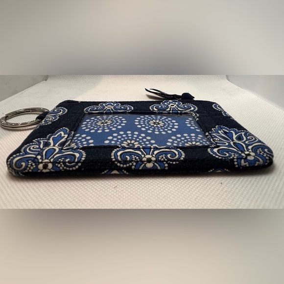 Vera Bradley | Calypso Blue ID holder/keyring/coin purse - Picture 10 of 14